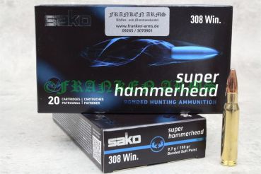Sako Super Hammerhead .308 Win. 150gr. 9,7g 20 Stück