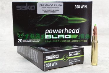 Sako Powerhead Blade .308 Win. 150gr. 9,7g 20 Stück