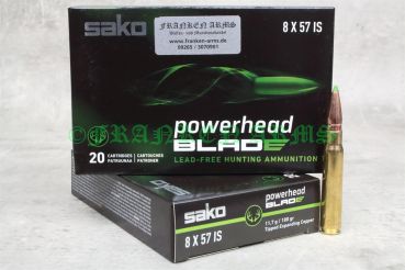 Sako Powerhead Blade 8x57IS 180gr. 11,7g 20 Stück