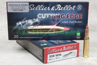 Sellier&Bellot .308 Win. eXergy EDGE 165gr. 10,7g 20 Stück