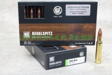 RWS Kegelspitz .308 Win. 150gr. 9,7g 20 Stück