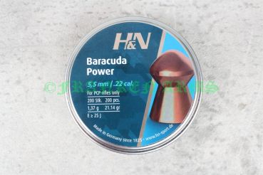 H&N Baracuda Power 5,5mm 200 Stück