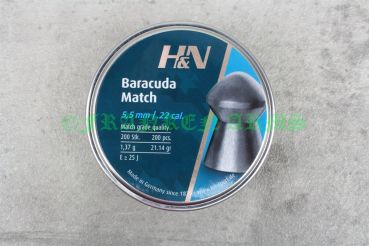 Preview: H&N Baracuda Match 5,51mm 200 Stück