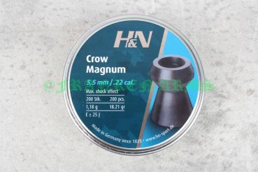 H&N Crow Magnum 5,5mm 200 Stück