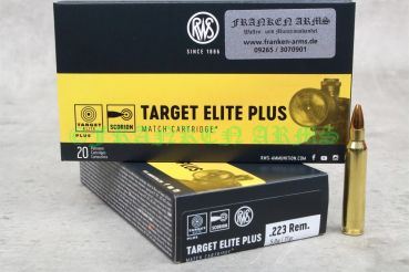 RWS Target Elite Plus .223 Rem. 77gr. 5,0g 20 Stück