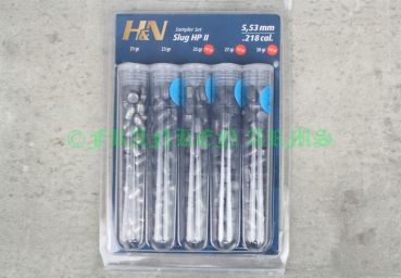 H&N Testkugeln SLUG HP 5,53mm .218 150 Stück