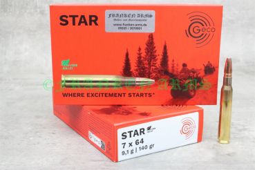 GECO Star 7x64 140gr. 9,1g 20 Stück