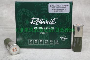 Rottweil Waidmannsheil Steel HV 12/70 3,75mm 10Stück