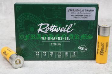 Rottweil Waidmannsheil Steel HV 20/70 3,0mm 10Stück