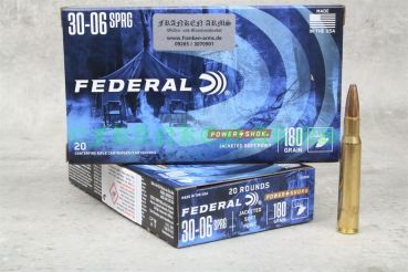 Federal Power Shok .30-06 Teilmantel 180gr. 11,7g 20 Stück