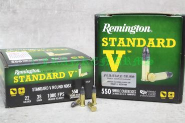 Remington Standard V .22 l.r. 38gr. 2,46g 550Stück