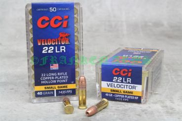 CCI Velocitor .22 l.r. 40gr. 2,6g 50Stück