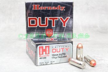 Hornady 10mm AUTO Critical Duty 175gr. 20 Stück