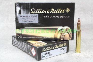 Sellier&Bellot 7x65R SPCE 173gr. 11,2g 20 Stück