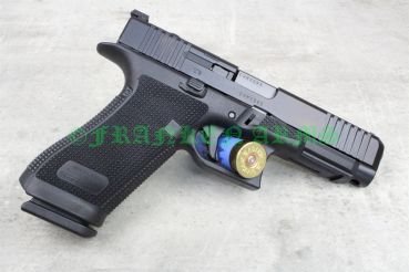 Preview: Detailaufnahme des GLOCK Generation 6 Schlittens mit dem neuen Gen6 Optiksystem für Montageplatten