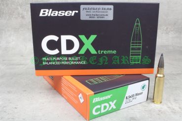 Blaser CDX 8,5x55 Blaser 180gr. 11,7g 20 Stück