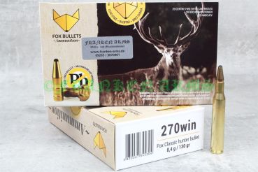 FOX Bullets Classic Hunter .270 Win. 130gr. 8,4g 20 Stück