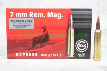 GECO Express 7mm Rem. Mag. 155gr. 10,0g 20 Stück