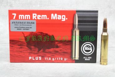 GECO Plus 7mm Rem. Mag. 170gr. 11g 20 Stück