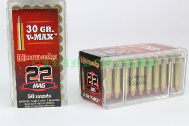 Hornady .22WinMag. V-Max 30gr. 1,9g 50 Stück