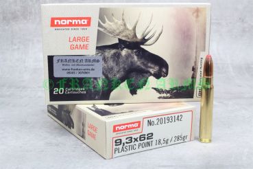 Norma Plastikspitze 9,3x62 285gr. 18,5g 20 Stück