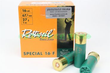 Rottweil Special 16F 16/67,5 2,5mm 25Stück