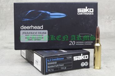 Sako Deerhead 6,5 Creedmoor 156gr. 10,1g 20 Stück