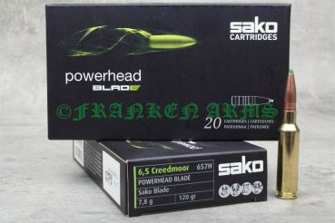 Sako Powerhead Blade 6,5 Creedmoor 120gr. 7,8g 20 Stück