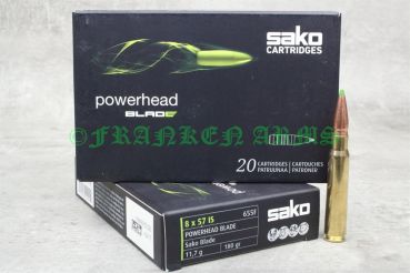 Sako Powerhead Blade 8x57IS 180gr. 11,7g 20 Stück