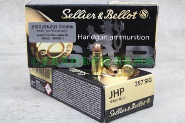 Sellier&Bellot .357 SIG JHP 124gr. 8,0g 50 Stück