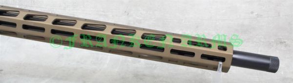 Systemgehäuse der Ruger Precision Rimfire Bronze mit vergrößertem Kammerstängel und Marksman Abzug. Franken Arms