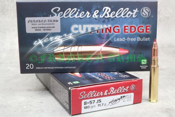 Sellier&Bellot 8x57IS eXergy EDGE 180gr. 11,7g 20 Stück