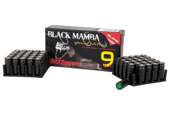 Black Mamba MAXXPower 9mm P.A. Knall 50 Stück