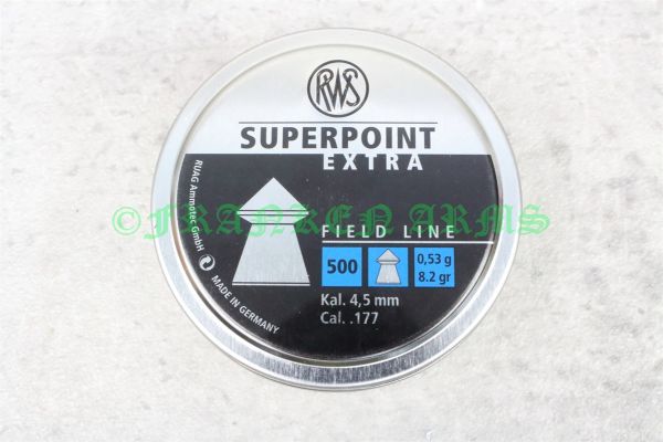 RWS Superpoint Extra 4,50mm 500 Stück