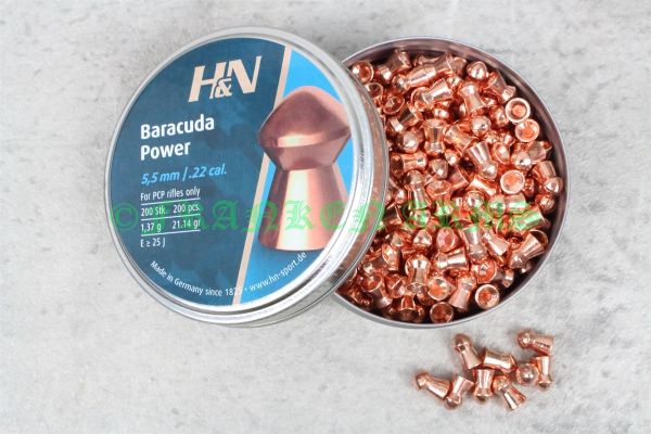 H&N Baracuda Power 5,5mm 200 Stück