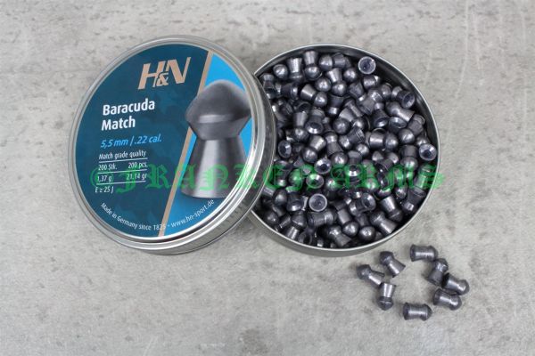 H&N Baracuda Match 5,52mm 200 Stück