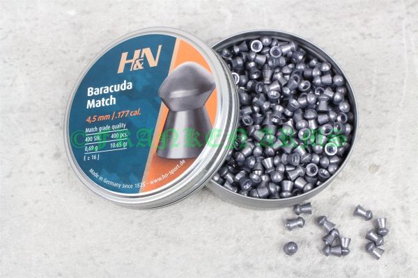 H&N Baracuda Match 4,51mm 400 Stück