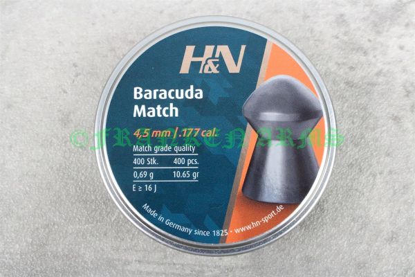 H&N Baracuda Match 4,51mm 400 Stück