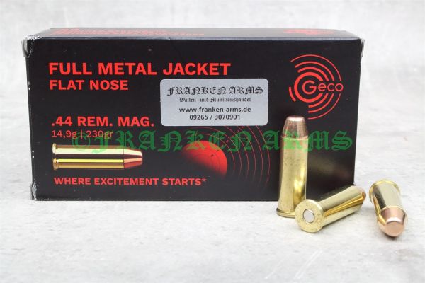 GECO .44 Mag. VM-FK 230gr. 14,9g 50 Stück