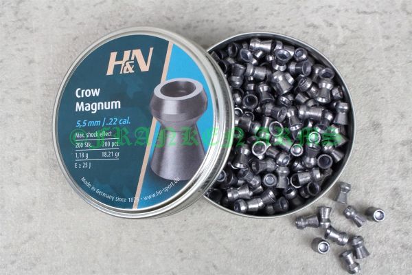 H&N Crow Magnum 5,5mm 200 Stück