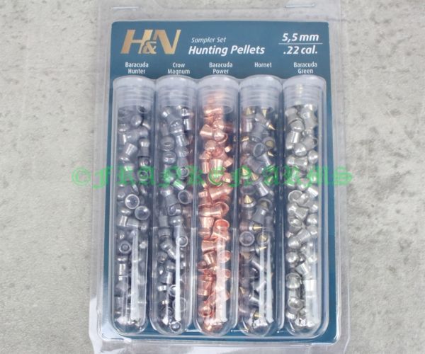 H&N Testkugeln Hunting Pellets 5,5mm 155 Stück