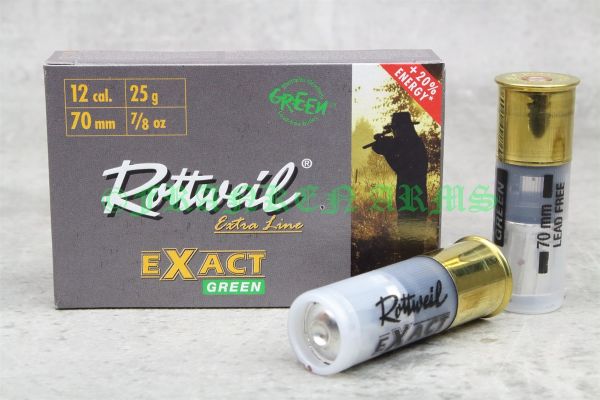 Rottweil EXACT Green 12/70 25g 5 Stück