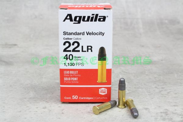 Aguila Standard Velocity .22 lr. SP 40gr. 2,6g 50Stück