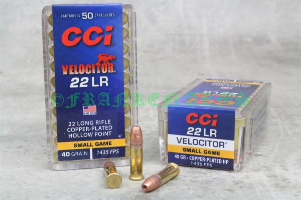 CCI Velocitor .22 l.r. 40gr. 2,6g 50Stück