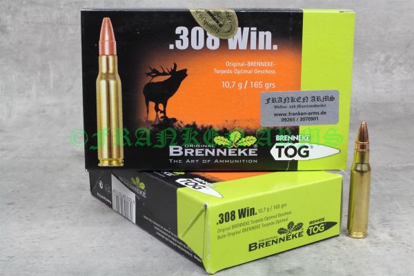 Brenneke TOG .308 Win. 165gr. 10,7g 20 Stück