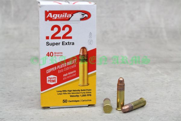 Aquila Super Extra .22 lr. HV SP CP 40gr. 2,6g 50Stück