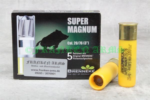 Brenneke Super Magnum 20/76 28,4g 5 Stück