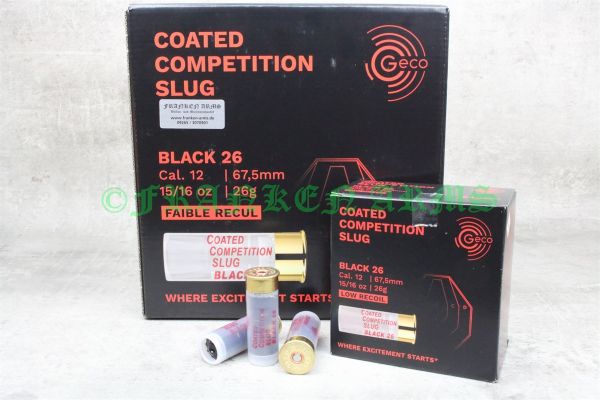 GECO Coated Competition Slug Black 12/67,5 26g 100Stück