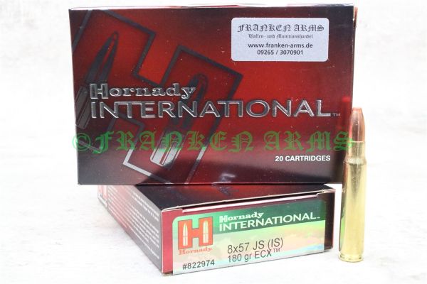 Hornady ECX 8x57IS 180gr. 11,7g 20 Stück