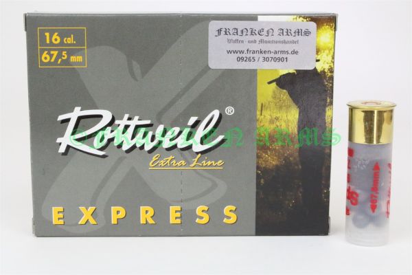Rottweil Express 12/67,5 7,4mm 10Stück